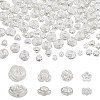 300Pcs 4 Style ABS Plastic Imitation Pearl Beads KY-SZ0001-39-1