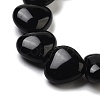 Natural Obsidian Beads Strands G-B022-37C-4