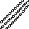 304 Stainless Steel Textured Cable Chains CHS-O010-04EB-1