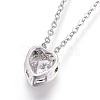 304 Stainless Steel Pendant Necklaces NJEW-O108-14P-2