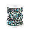Rainbow Color 304 Stainless Steel Link Chains STAS-P219-37M-2