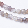 Natural Botswana Agate Beads Strands G-F568-194-4mm-3