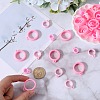 Gorgecraft 60Pcs 3 Style Silicone Pendant SIL-GF0001-28C-3