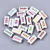 Opaque Acrylic Beads MACR-S273-32-2