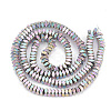 Electroplate Non-magnetic Synthetic Hematite Beads Strands G-T061-119C-2
