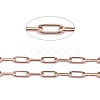 Ion Plating(IP) 304 Stainless Steel Paperclip Chains CHS-F010-01A-RG-01-1