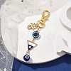 Alloy Enamel Pendant Decorations HJEW-JM01677-02-3