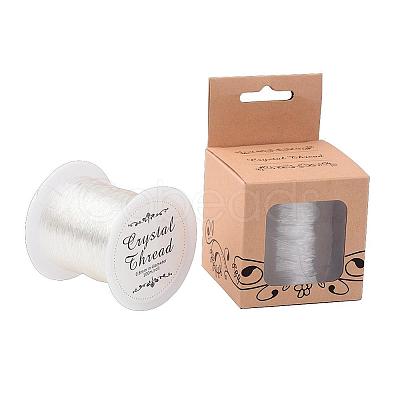 0.8mm Clear Crystal Stretch Elastic Thread EW-JP0001-01-1