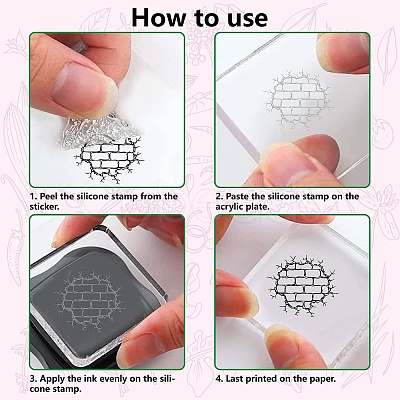 Custom PVC Plastic Clear Stamps DIY-WH0439-0020-1