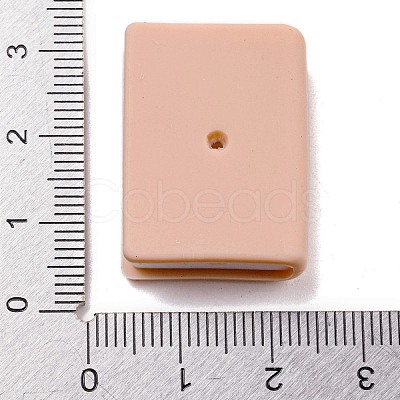 Book Food Grade Silicone Beads PW-WG54979-13-1