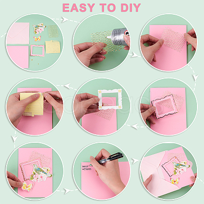 Envelope & Card Kids Craft Kits DIY-WH0021-37-1