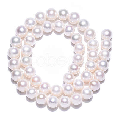 Natural Cultured Freshwater Pearl Beads Strands PEAR-N016-08A-1