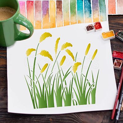 Large Plastic Reusable Drawing Painting Stencils Templates DIY-WH0172-706-1