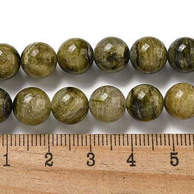 Natural Green Tourmaline Beads Strands G-B099-C05-05-1