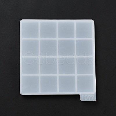 DIY Mosaic Effect Square Cup Mat Silicone Molds DIY-A034-24-1