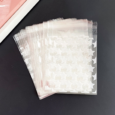 Rectangle PE Plastic Cellophane Bags PW-WG23395-04-1