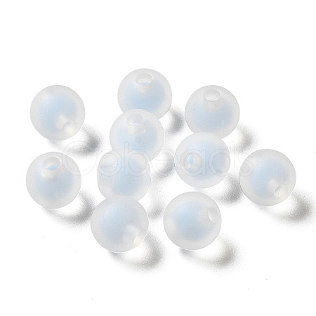 Transparent Acrylic Beads OACR-Z006-01C-1