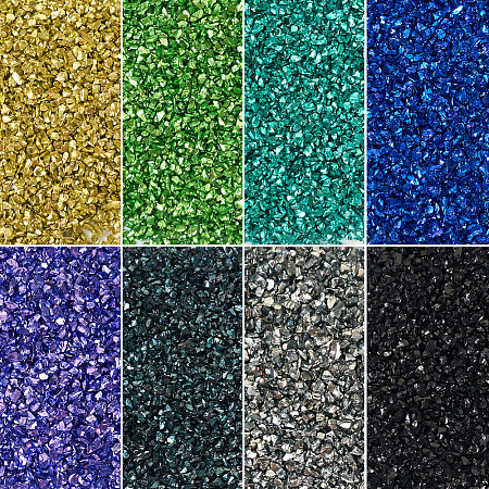 8 Bags 8 Colors Electroplate Glass Beads EGLA-TA0001-29-1