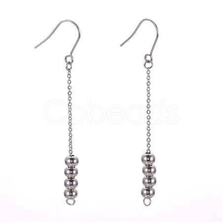 304 Stainless Steel Dangle Earrings EJEW-JE02817-1