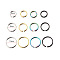 316L Stainless Steel Hoop Nose Rings, Nose Piercing Jewelry for Women, Stainless Steel Color, Inner Diameter: 6mm