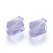 K9 Glass, Imitation Austrian Crystal Beads, Grade AAA, Faceted, Rhombus, Lilac, 14~14.5x12x5~7mm, Hole: 0.9~1mm