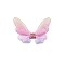 Glitter Butterfly Bowknot Alligator Hair Clips, Hair Accessories, Pink, 70x50x15mm