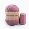 Knitting Yarn, Cashmere Polyester Yarn, for Blanket Pillows Craft Crochet Yarns, Pale Violet Red, 2mm, about 50g/Skein