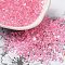 Glass Seed Beads, Peanut, Hot Pink, 5.5~6x3~3.5x3mm, Hole: 1~1.2mm, about 4000pcs/pound