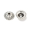 Alloy Spacer Beads, Cadmium Free & Lead Free, Antique Silver, 14.5x5mm, Hole: 2.5mm, about 813pcs/1000g