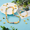 Fashewelry 100Pcs 4 Style Handmade Polymer Clay Beads CLAY-FW0001-05-7