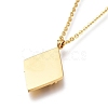 304 Stainless Steel Pendant Necklaces NJEW-I240-02G-4