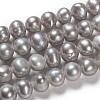 Natural Cultured Freshwater Pearl Beads Strands PEAR-S012-74-4
