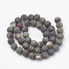 Natural Dragon Blood Stone Beads Strands G-T106-145-3