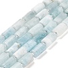 Natural Aquamarine Beads Strands G-G068-A30-01-1