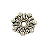Tibetan Style Alloy Flower Spacer Beads X-TIBEB-5532-AS-LF-1