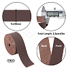 2M Flat Microfiber Imitation Leather Cord FIND-WH0420-75B-03-2