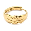 304 Stainless Steel Adjustable Ring for Women RJEW-C016-22G-2