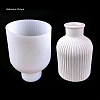 DIY Grooved Column Vase Silicone Molds DIY-E047-01-4