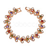 SHEGRACE Brass Link Chain Bracelets JB574A-1