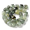 Natural Prehnite Beads Strands G-B065-A06-3