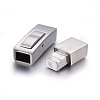 304 Stainless Steel Bayonet Clasps STAS-E440-18P-2