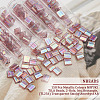  150Pcs Metallic Colours MIYUKI TILA Beads SEED-NB0001-93C-4