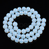 Transparent Glass Beads Strands GLAA-T032-T8mm-14-3