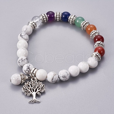 Chakra Jewelry BJEW-I273-A15-1