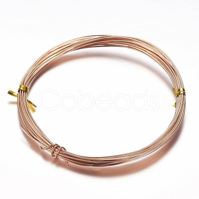 Round Aluminum Craft Wire AW-D009-0.8mm-10m-04-1