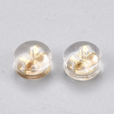 Silicone Ear Nuts X-KK-T038-457G-1