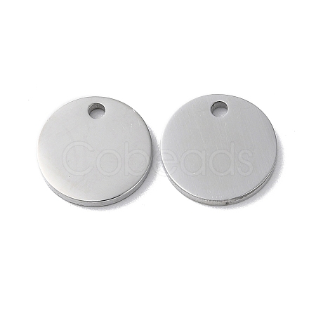 304 Stainless Steel Charms STAS-Q308-09F-P-1