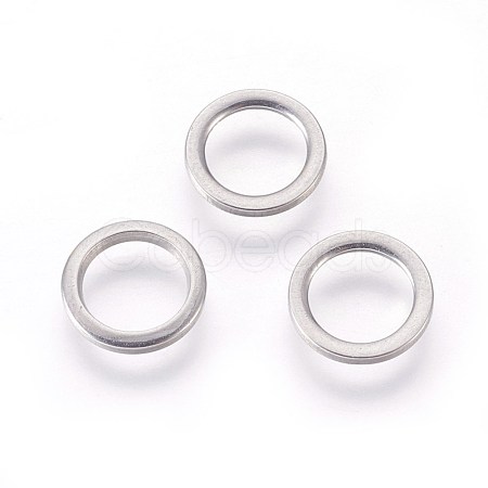 Tarnish Resistant 304 Stainless Steel Linking Rings X-STAS-F187-51P-8mm-1