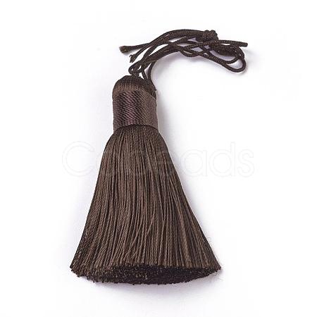 Polyester Tassel Big Pendants HJEW-K030-A-01-1