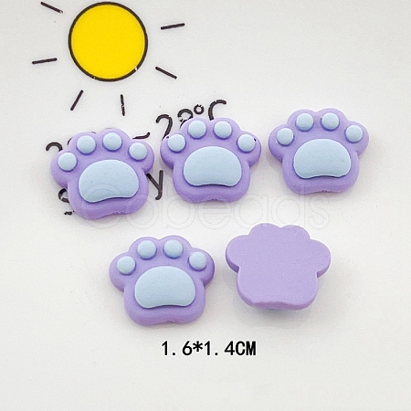Opaque Resin Decoden Cabochons PW-WG43330-06-1